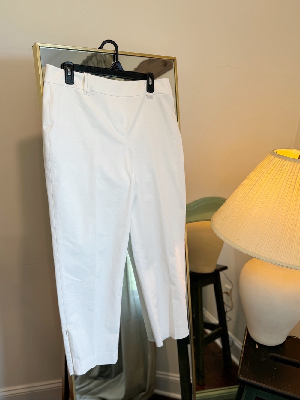 Ann Taylor White Dress Pants